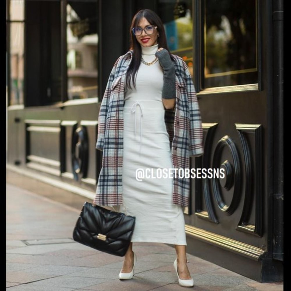 ZARA Long Jacket with Pockets - Picture 7 of 16